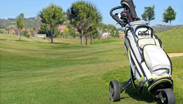 best push pull golf carts