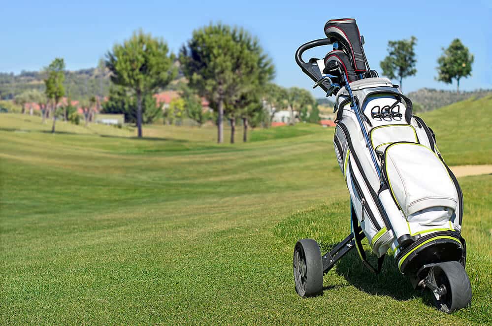 best push pull golf carts