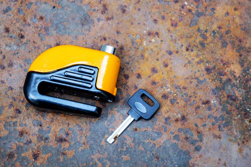 motorcycle lock